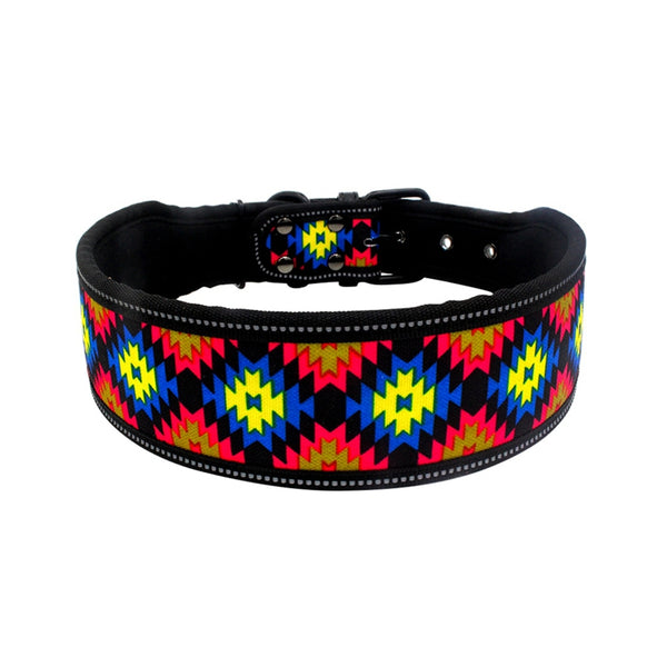 Neoprene Patterned Pet Collar