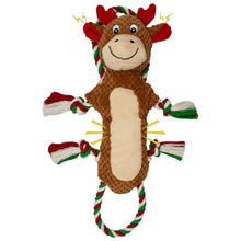Reindeer Plush Squeaky Dog Toy