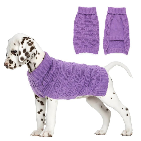 XXL Full-Body Knit Dog Sweater
