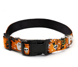 Halloween Pet Collar – Spooky Designs