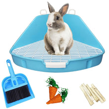 Large Rabbit Litter Box – Blue