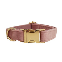 Velvet Fabric Pet Collar for Dogs