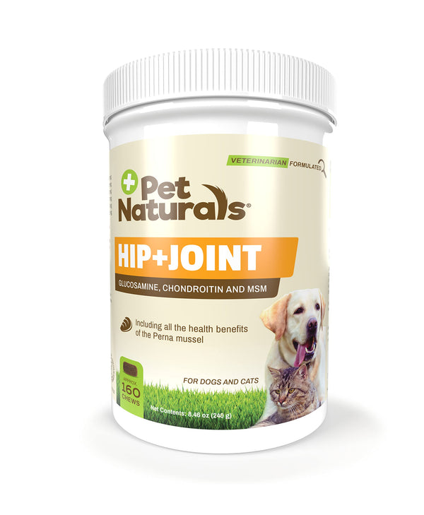 Hip & Joint Chews for Dogs & Cats – 160 Ct
