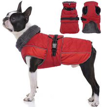 Warm Reflective Adjustable Dog Winter Coat