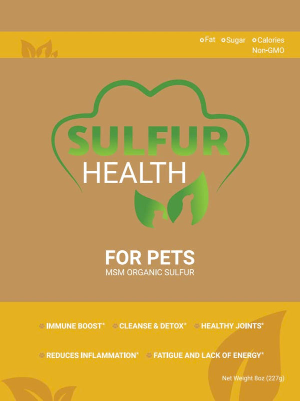 Organic MSM Sulfur Supplement for Pets