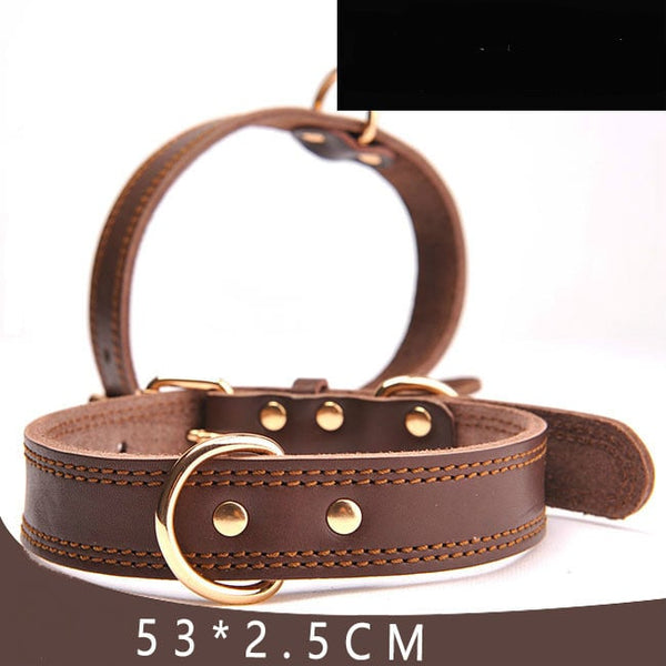 Classic Leather Dog Collar
