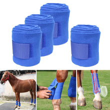 Polar Fleece Horse Leg Wraps – 4 Pack