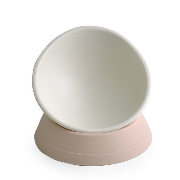 Non-Slip Cat Bowl with Adjustable Angle for Flat-Faced Cats